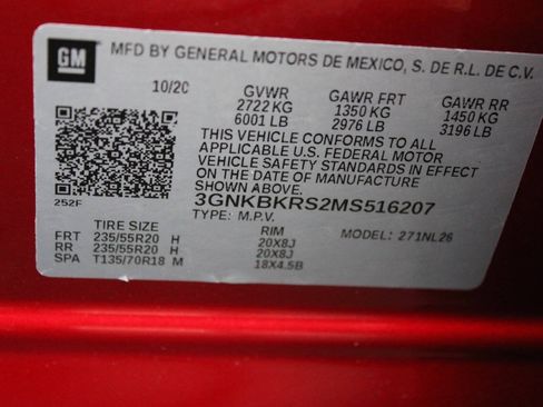 Used 2021 Chevrolet Blazer RS w/ Enhanced Convenience Package AWD/4WD image 17