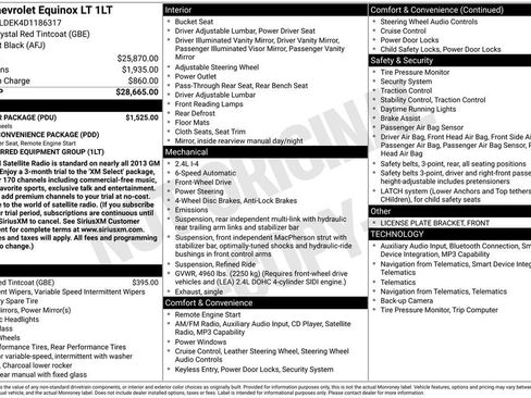 Used 2013 Chevrolet Equinox LT w/ All Star Package image 2