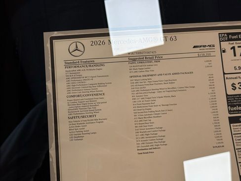 New 2026 Mercedes-Benz AMG GT 63 image 35