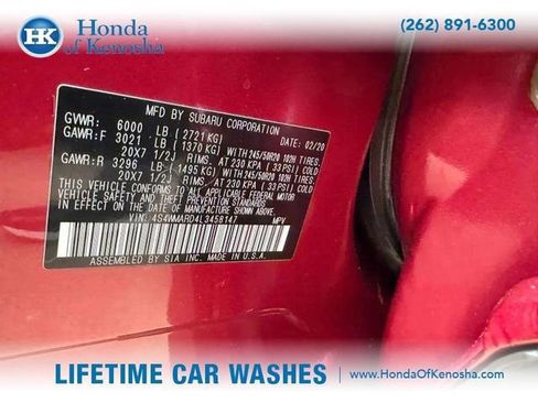 Used 2020 Subaru Ascent Touring w/ Popular Package #2A image 30