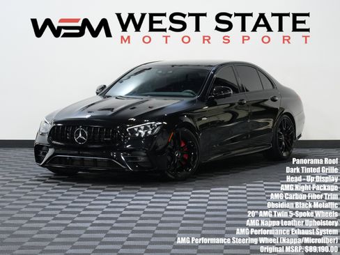 Used 2022 Mercedes-Benz E 53 AMG 4MATIC Sedan image 1