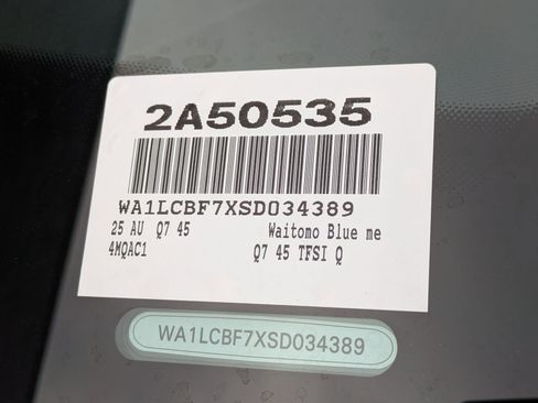 New 2025 Audi Q7 2.0T Premium Plus image 21