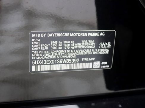 Used 2025 BMW X6 M60i AWD/4WD image 47