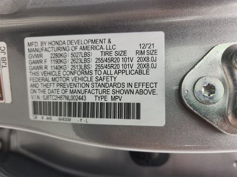 Used 2022 Acura RDX AWD w/ A-Spec & Advance Pkg image 38