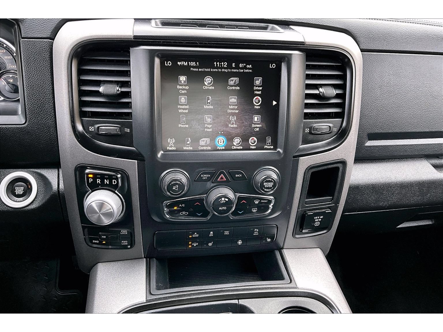 Used 2017 RAM 1500 Rebel w/ Mojave Sand Rebel Package AWD/4WD image 26