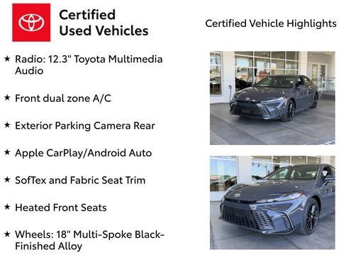 Certified 2026 Toyota Camry SE FWD image 7