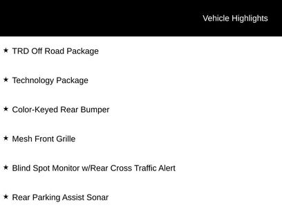 Used 2023 Toyota Tacoma TRD Off-Road w/ Technology Package