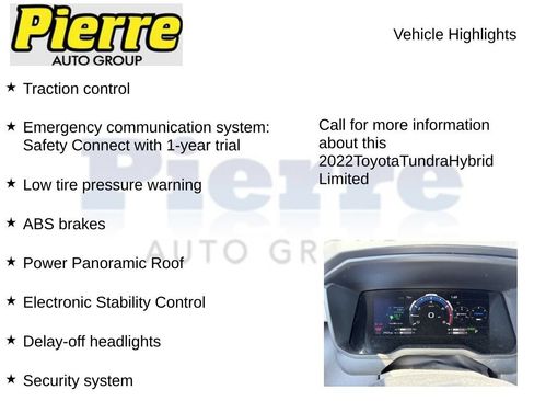 Used 2022 Toyota Tundra Limited w/ TRD Off-Road Package AWD/4WD image 11
