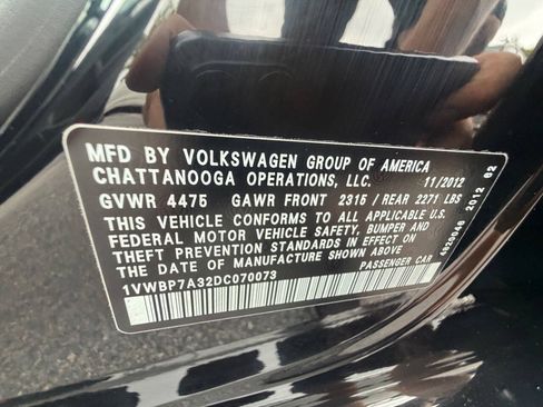 Used 2013 Volkswagen Passat 2.5 SE FWD image 31