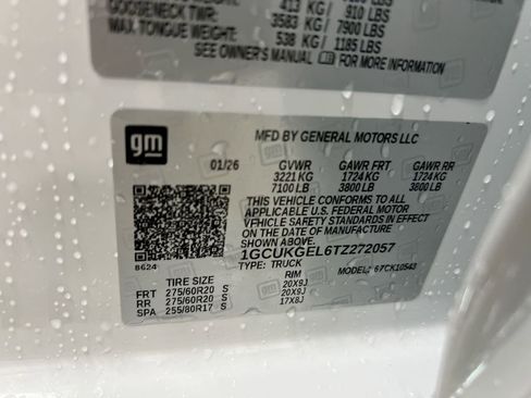 New 2026 Chevrolet Silverado 1500 LTZ w/ Technology Package image 29