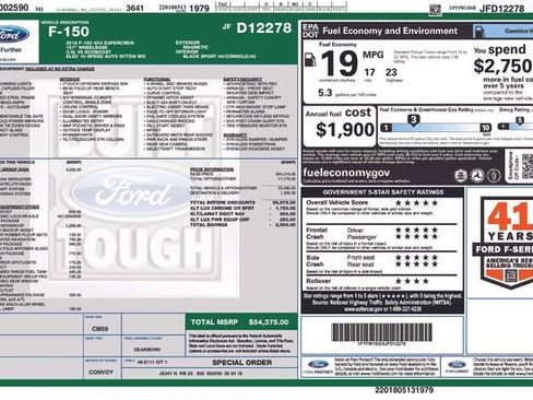 Used 2018 Ford F150 XLT w/ Equipment Group 302A Luxury AWD/4WD image 6