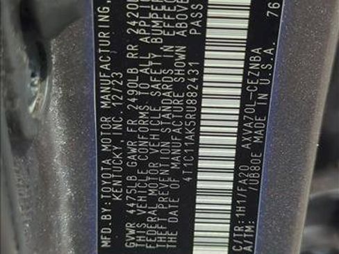 Certified 2024 Toyota Camry LE FWD image 2
