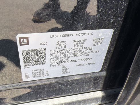 Certified 2020 Chevrolet Traverse Premier w/ Redline Edition FWD image 25