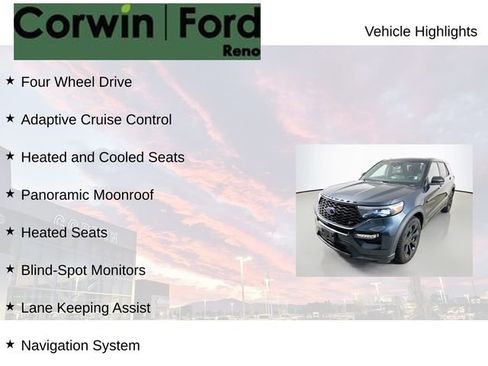 Used 2022 Ford Explorer ST w/ Equipment Group 401A image 7