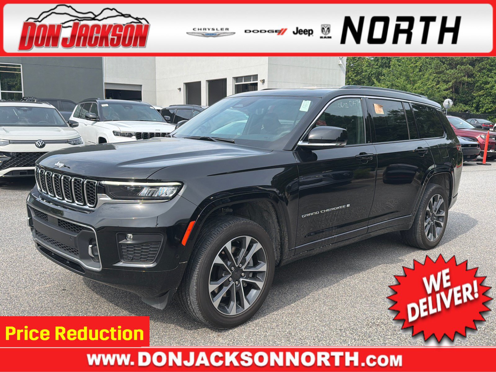 Used 2025 Jeep Grand Cherokee L Overland w/ Luxury Tech Group IV AWD/4WD image 1