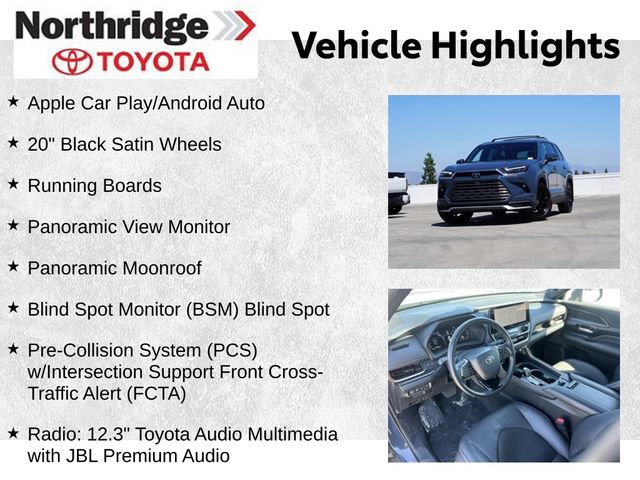 Certified 2025 Toyota Grand Highlander AWD Hybrid image 2