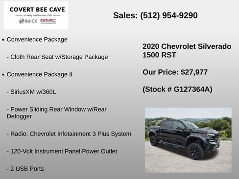Used 2020 Chevrolet Silverado 1500 RST w/ All-Star Edition AWD/4WD image 18