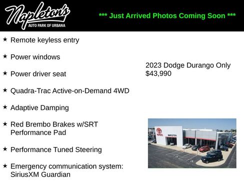 Used 2023 Dodge Durango R/T w/ Tow 'N Go Package AWD/4WD image 2
