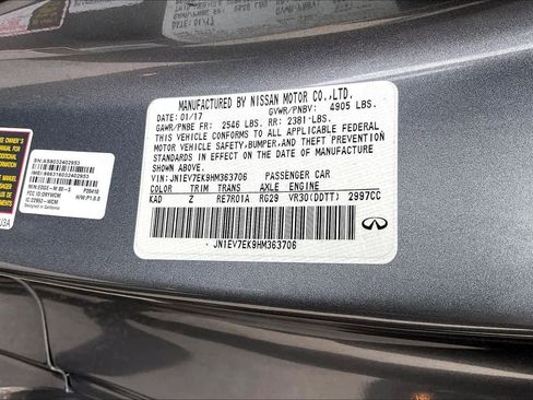 Used 2017 INFINITI Q60 3.0t Sport image 32