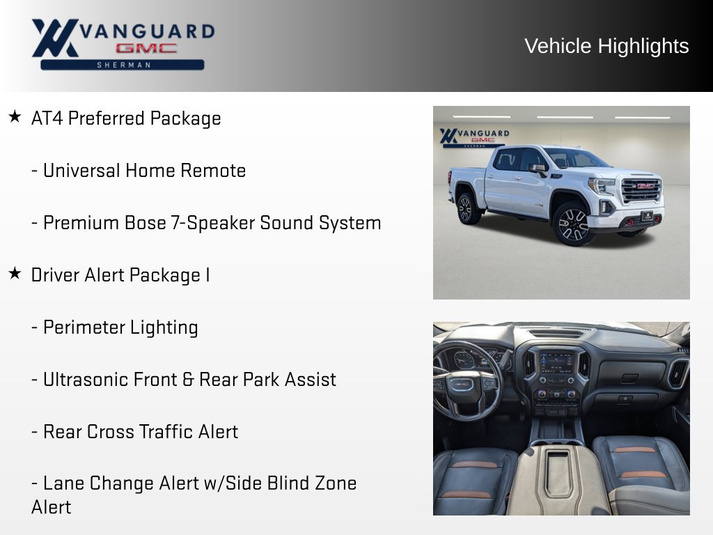 Used 2021 GMC Sierra 1500 AT4 w/ AT4 Premium Package AWD/4WD image 11