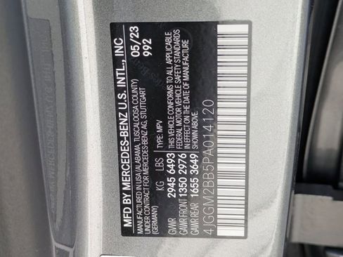Used 2023 Mercedes-Benz EQE 350+ SUV image 15