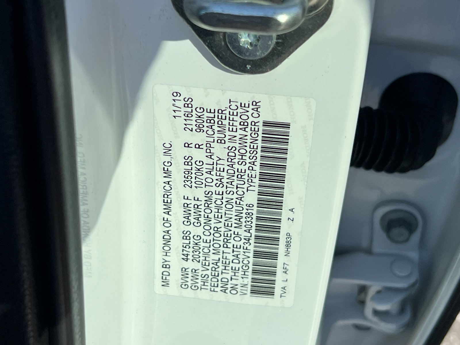 Used 2020 Honda Accord Sport image 26