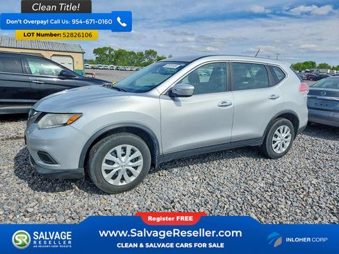 Used 2015 Nissan Rogue S AWD/4WD image 1