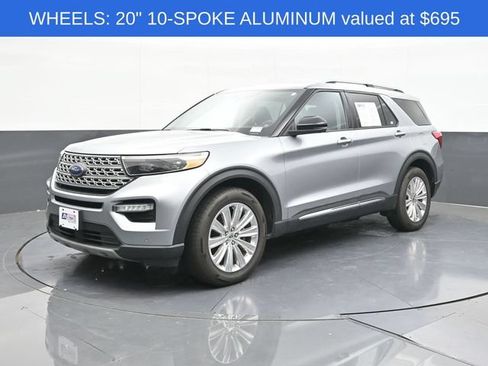 Used 2022 Ford Explorer Limited w/ Equipment Group 301A AWD/4WD image 4