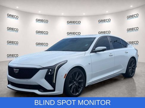 Certified 2025 Cadillac CT5 Sport w/ Sun And Sound Package RWD image 3