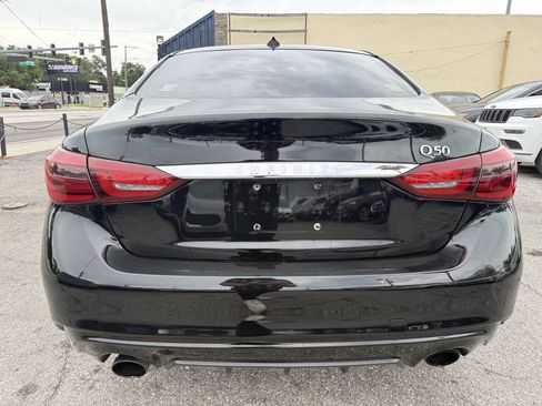 Used 2018 INFINITI Q50 Luxe w/ Essential Package (3.0T Luxe) RWD image 6