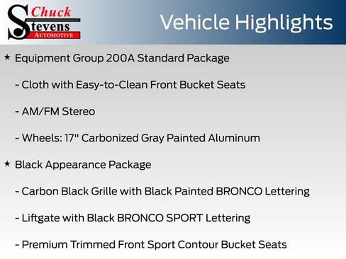 New 2026 Ford Bronco Sport Big Bend w/ Convenience Package AWD/4WD image 6