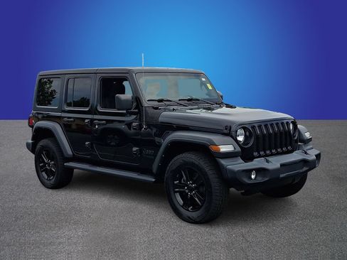 Used 2021 Jeep Wrangler Unlimited Sport AWD/4WD image 3