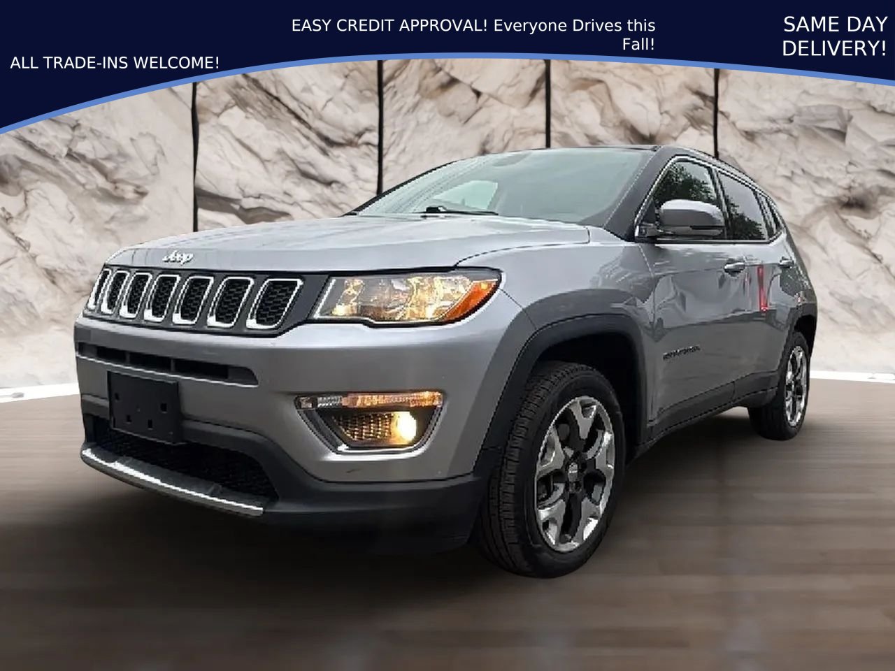 Used 2019 Jeep Compass Limited w/ Safety & Security Group AWD/4WD image 1