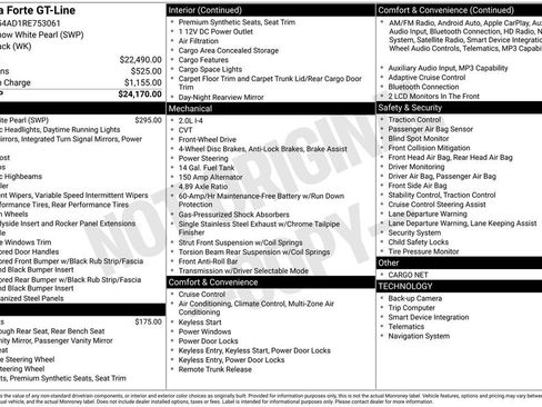 Used 2024 Kia Forte GT-Line image 2