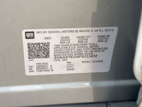 Used 2023 Chevrolet Equinox LT w/ Driver Convenience Package image 18