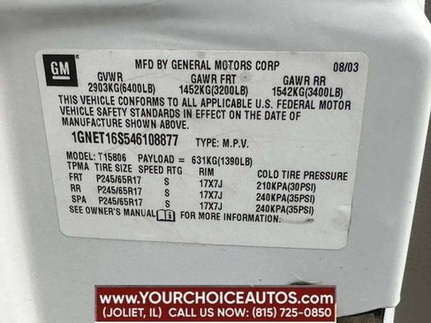 Used 2004 Chevrolet TrailBlazer LS w/ LS Preferred Equipment Group image 23