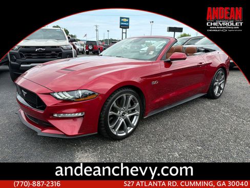 Used 2021 Ford Mustang GT Premium w/ Ford Safe & Smart Package RWD image 1