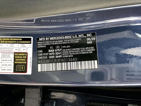 Certified 2023 Mercedes-Benz EQE 350+ 4MATIC SUV image 36