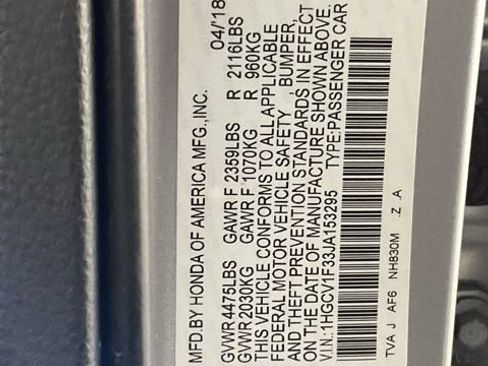 Used 2018 Honda Accord Sport image 23