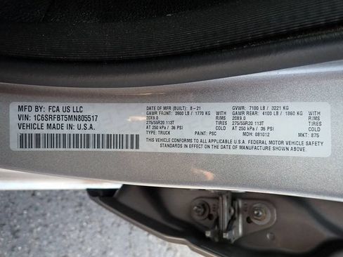 Used 2021 RAM 1500 Big Horn AWD/4WD image 14