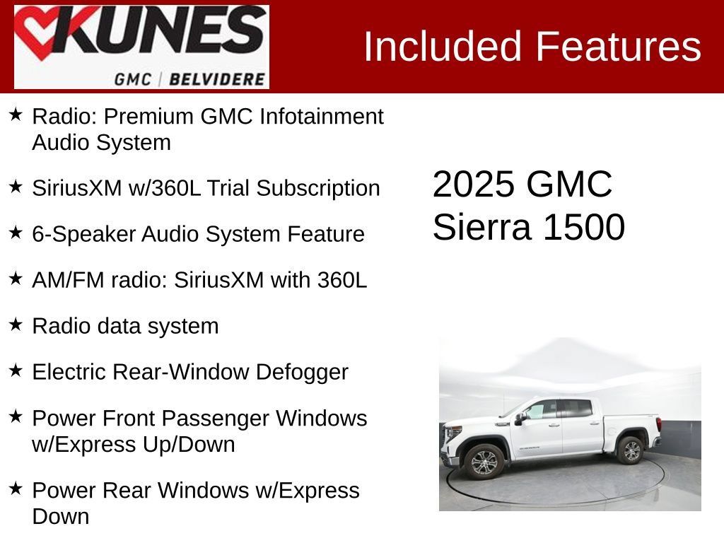 Used 2025 GMC Sierra 1500 SLT AWD/4WD image 2