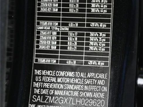 Used 2020 Land Rover Range Rover Evoque R-Dynamic HSE image 53