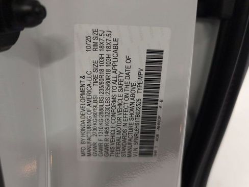 New 2026 Honda Odyssey EX-L image 38