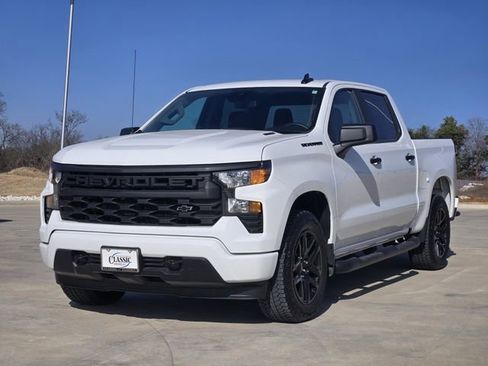 New 2025 Chevrolet Silverado 1500 Custom w/ Turbomax Blackout Package RWD image 3