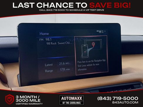 Used 2025 Lexus IS 350 F Sport w/ Accessory Package RWD image 25