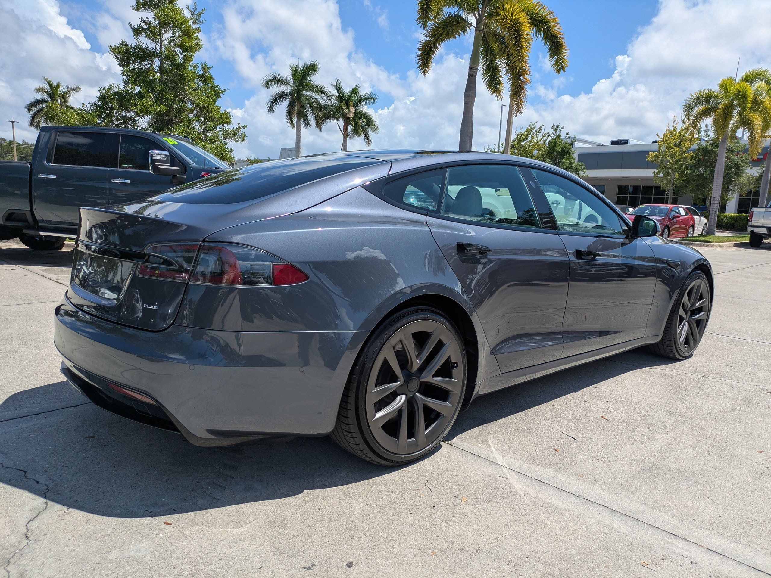 Used 2021 Tesla Model S Plaid AWD/4WD image 4