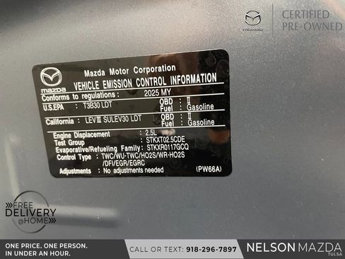 Certified 2025 MAZDA CX-5 Carbon Edition image 49