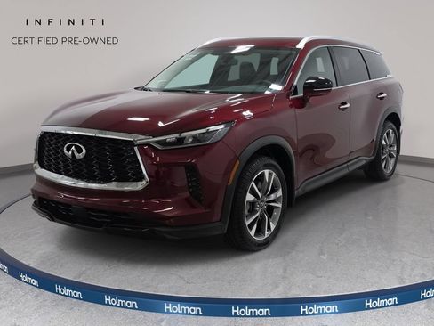 Certified 2023 INFINITI QX60 Luxe w/ Performance Audio Package AWD/4WD image 1