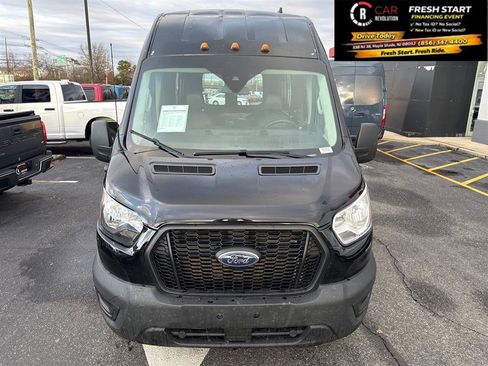 Used 2022 Ford Transit 350 148 High Roof DRW AWD image 2