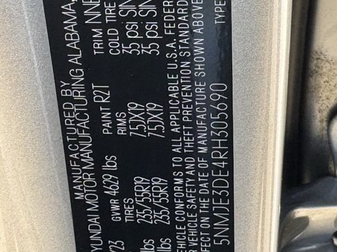 Used 2024 Hyundai Tucson Limited FWD image 29